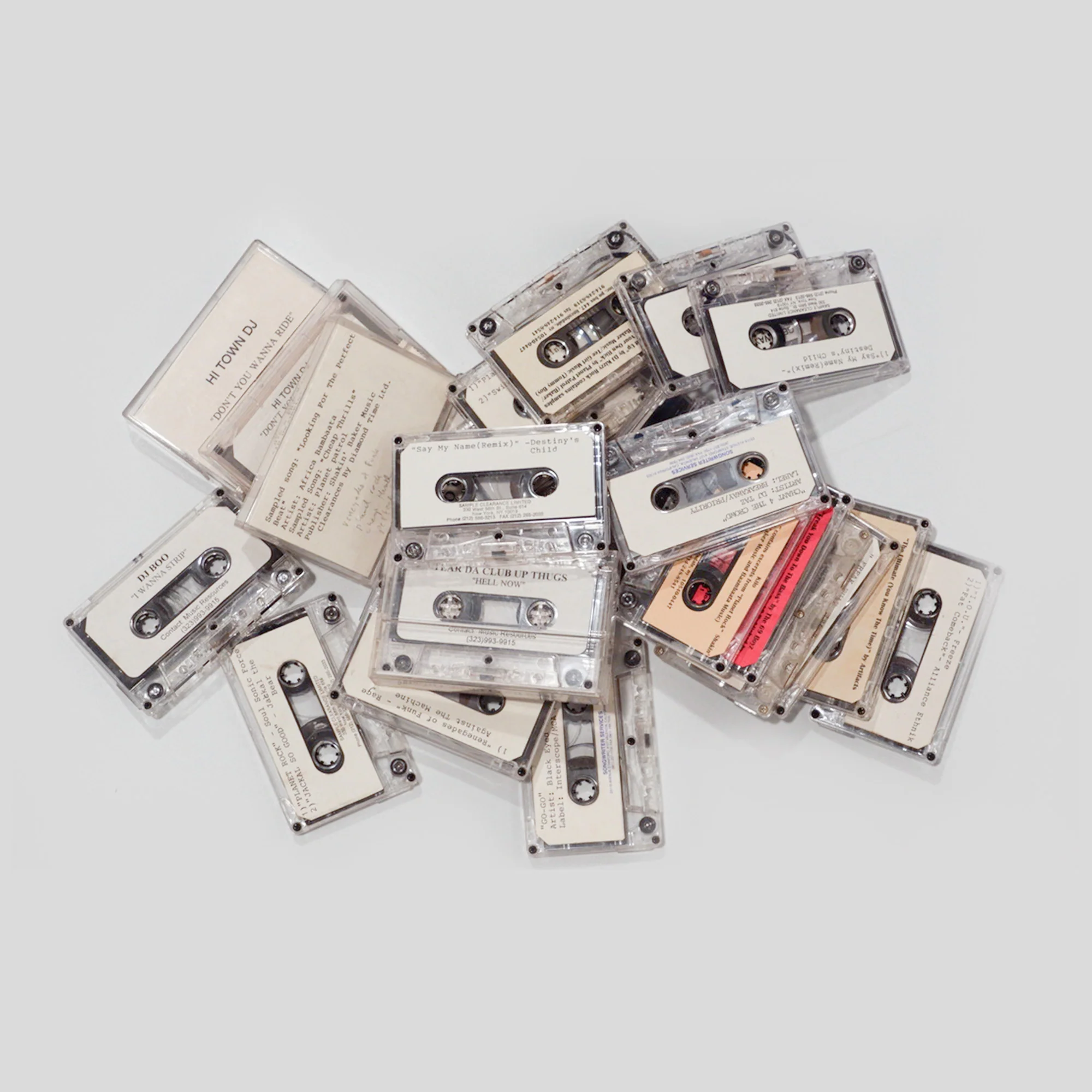 Planet Rock & Perfect Beat – Sample Request Cassette Pack (Various Artists & Labels)