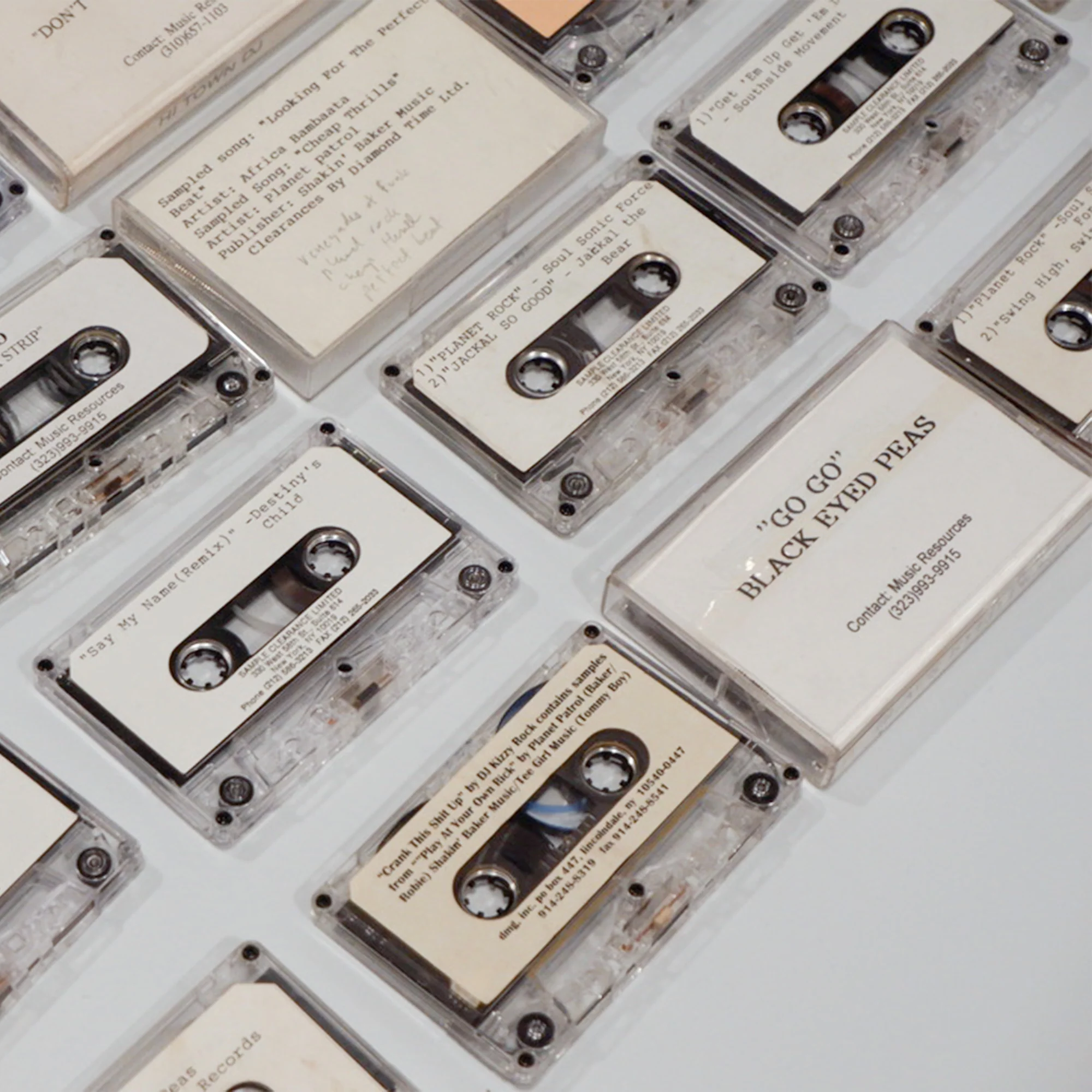 Planet Rock & Perfect Beat – Sample Request Cassette Pack (Various Artists & Labels) - Image 4