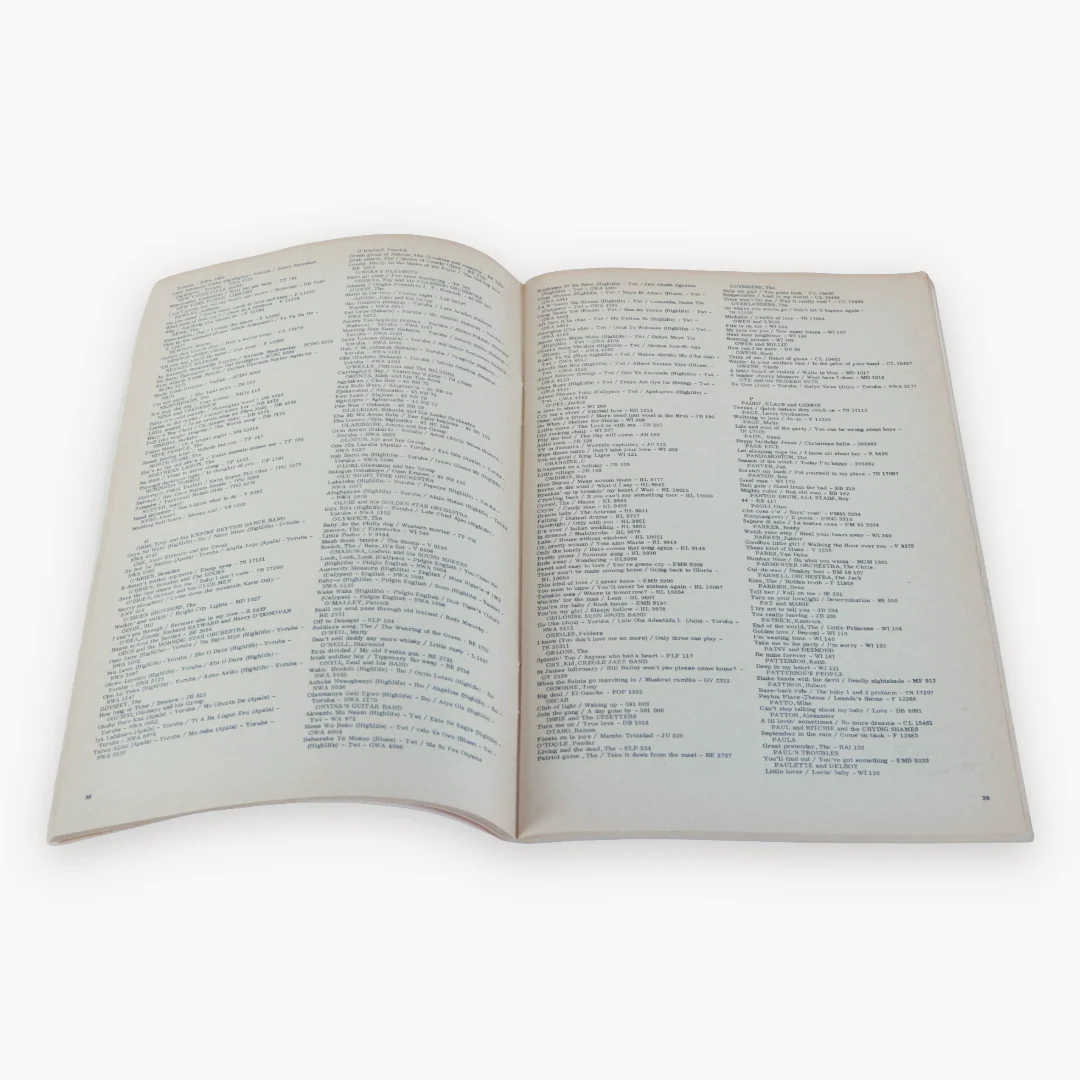 "PopSingles No.1 January 1967" A Quarterly cumulative catalogue of all pop single gramophone records available in Great Britain, 1967 Christopher Foss - Image 2