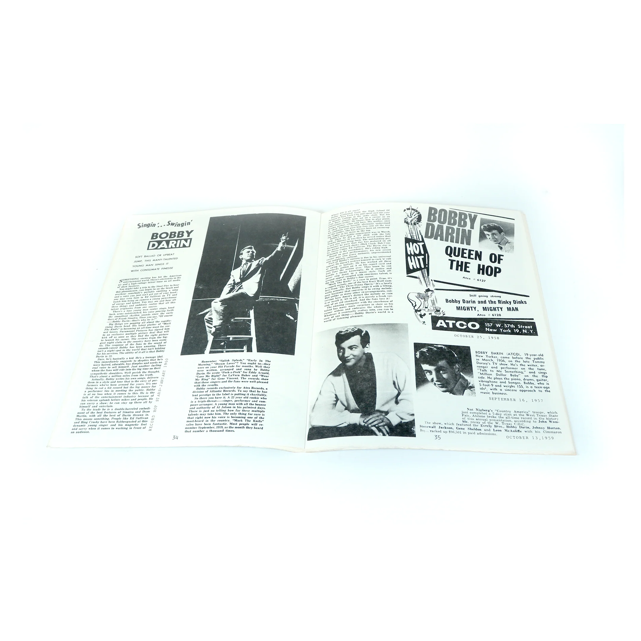 "Rock and Roll Legends" Number Three by Alan Clark, 1982 Leap Frog Productions - Image 3