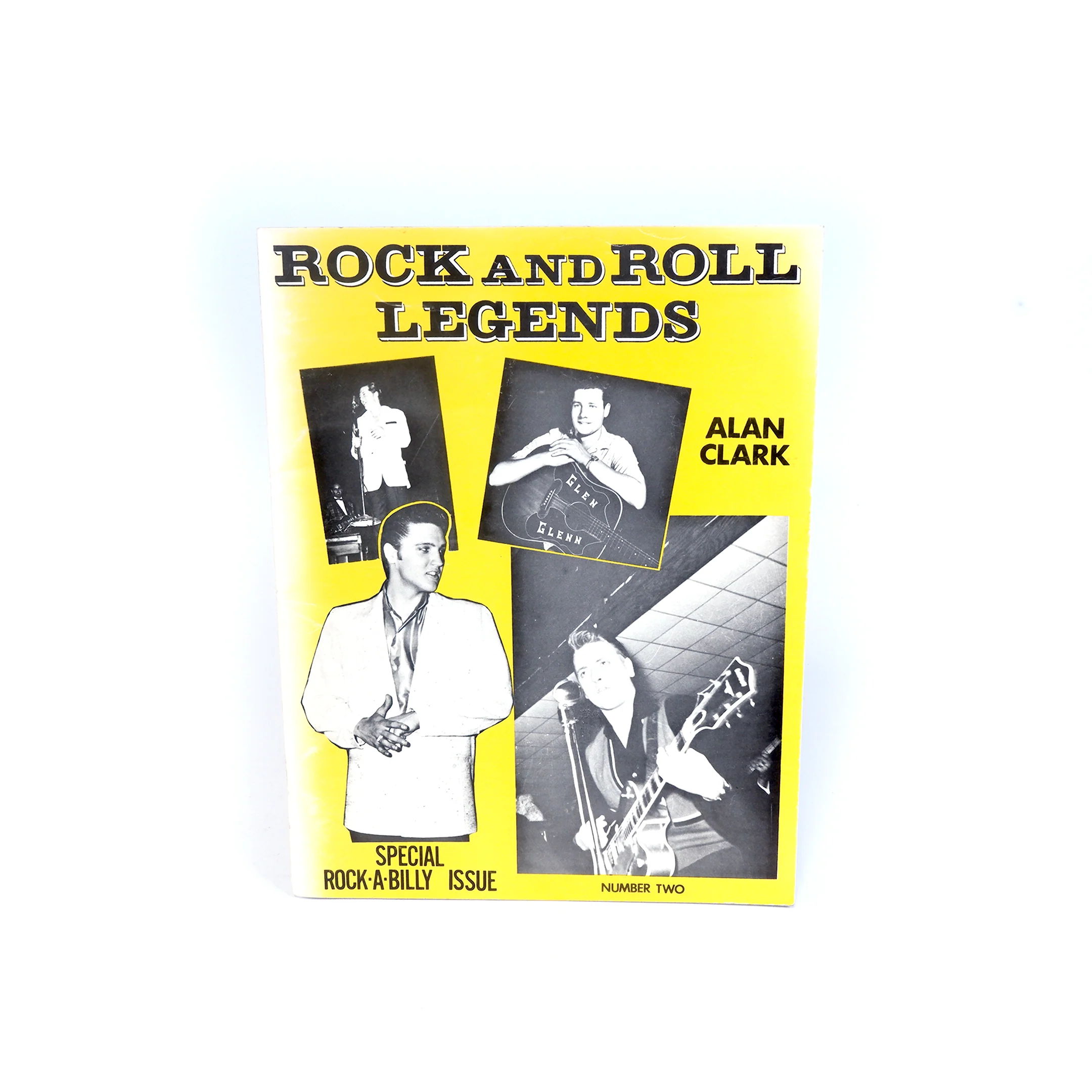 "Rock and Roll Legends: Special Billy Clark Issue" Number Two by Alan Clark, 1982 Leap Frog Productions