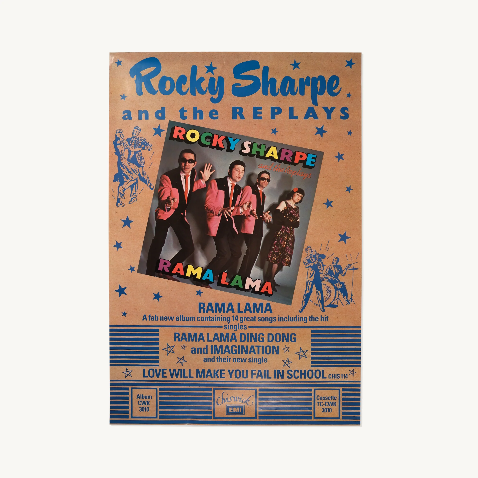 Rocky Sharp and The Replays Poster