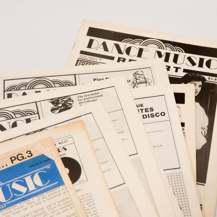 Selection of Dance music magazines 1980 onwards