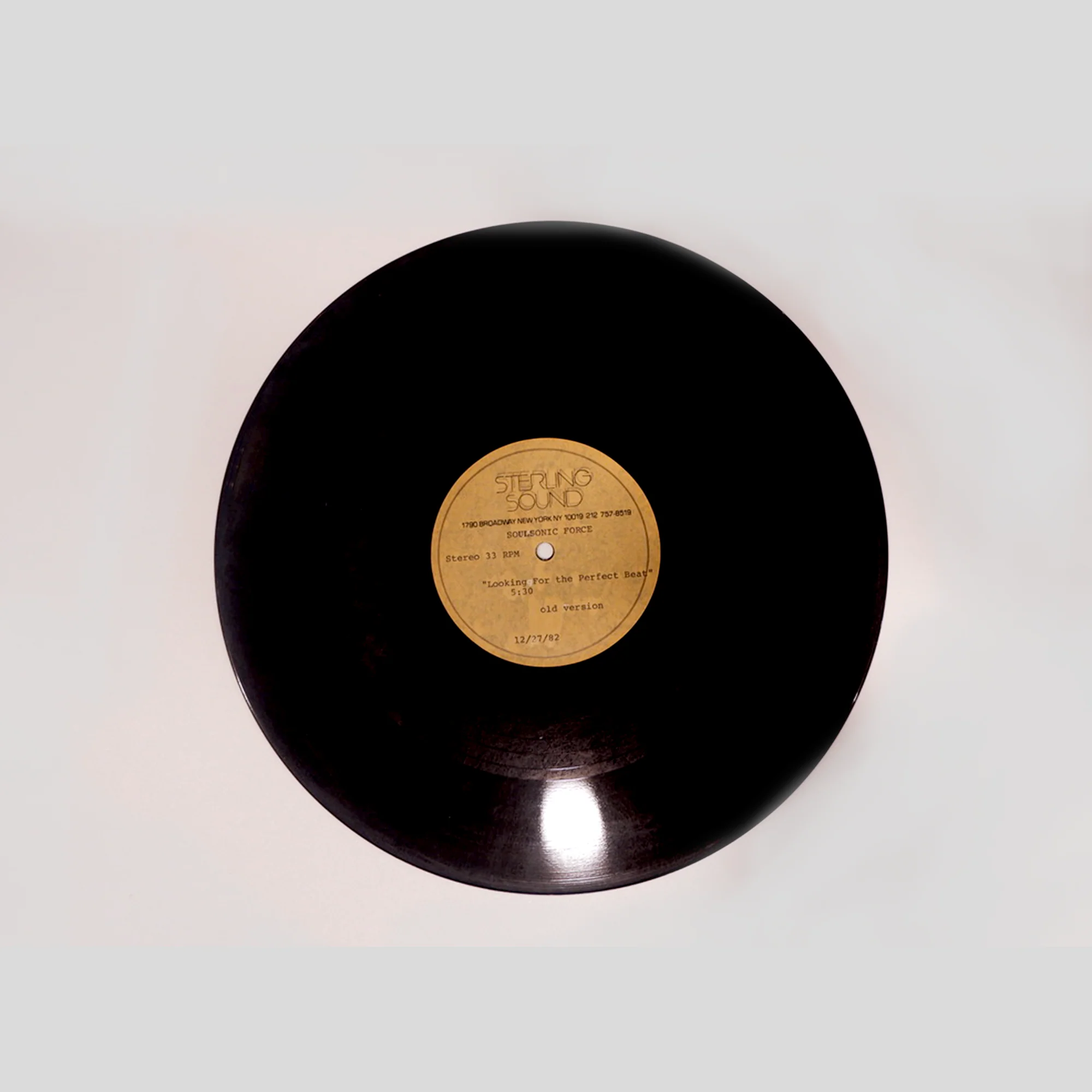Soulsonic Force 'Looking for the Perfect Beat' 82 (Acetate) - Image 2