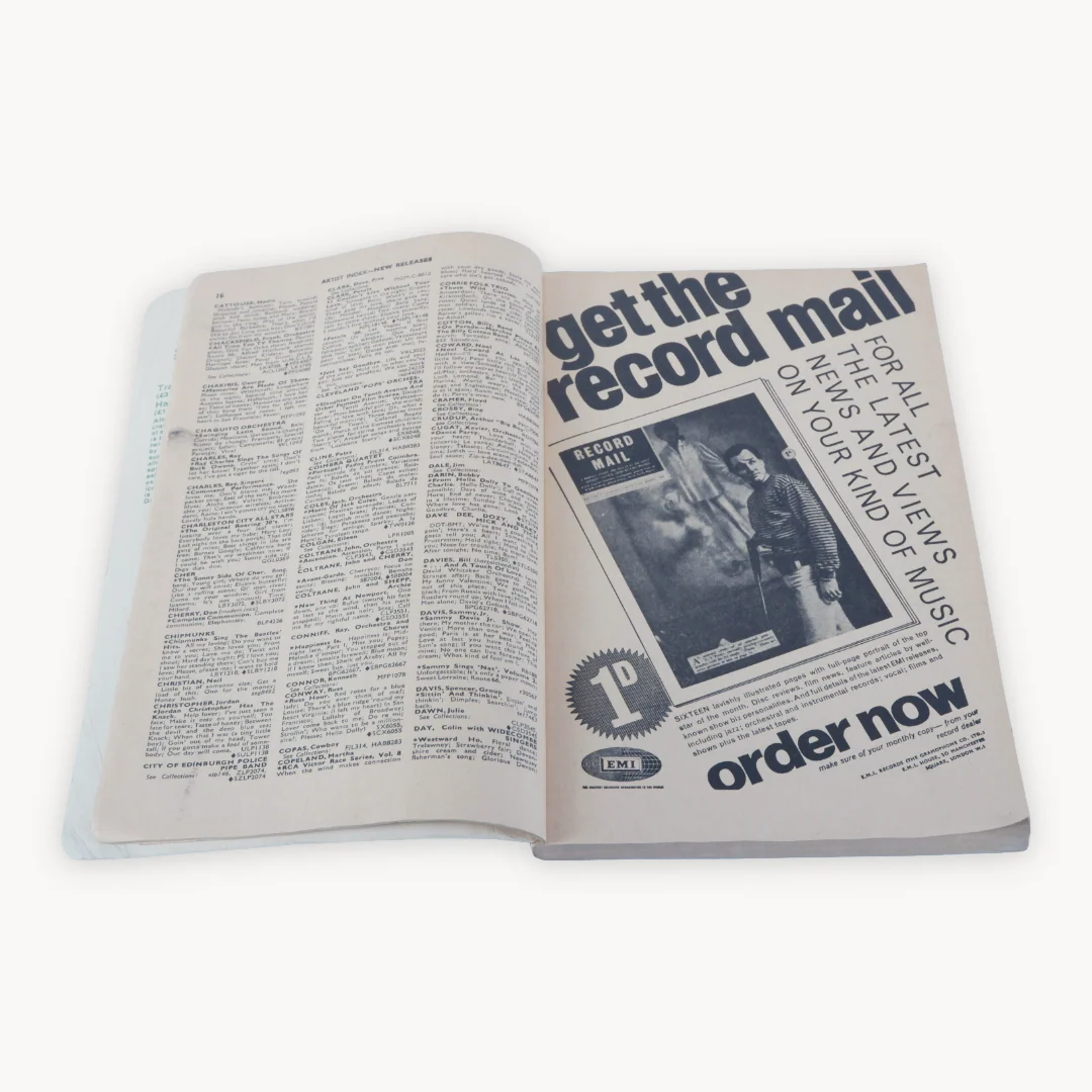 "The Gramophone Popular Record Catalogue", Artist Selection, 1996 The Gramophone - Image 3