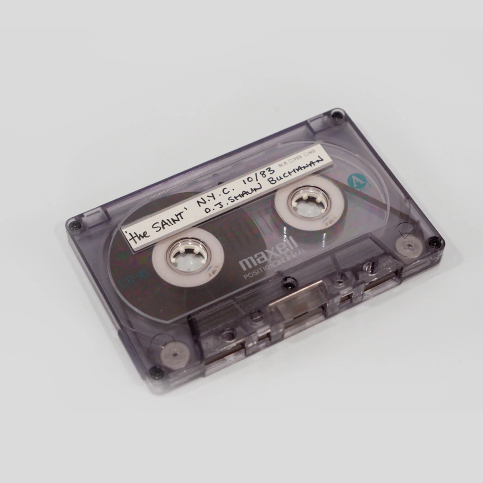 The Saint Nightclub– DJ Mix Cassette by Shaun Buchanan (October 1983)