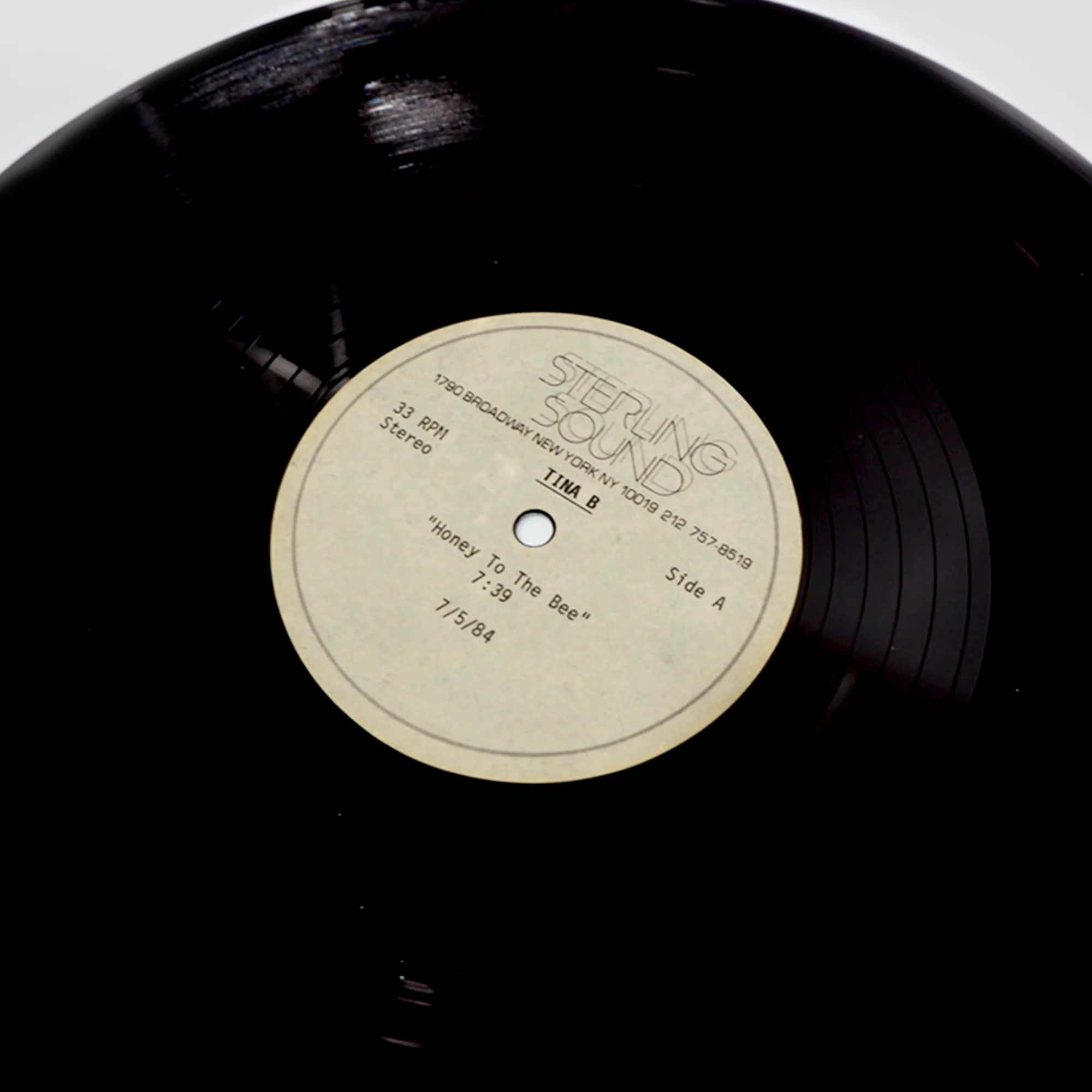 Tina B 'Honey To The B' 84 (Acetate) - Image 3