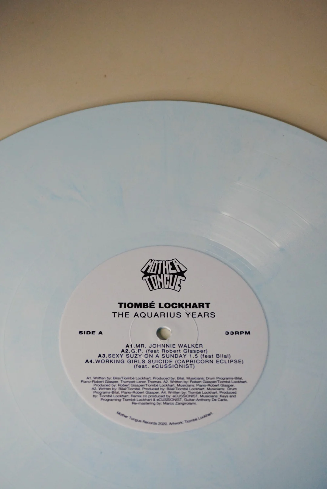 Tiombé Lockhart "The Aquarius Years" LP featuring Robert Glasper - Image 10