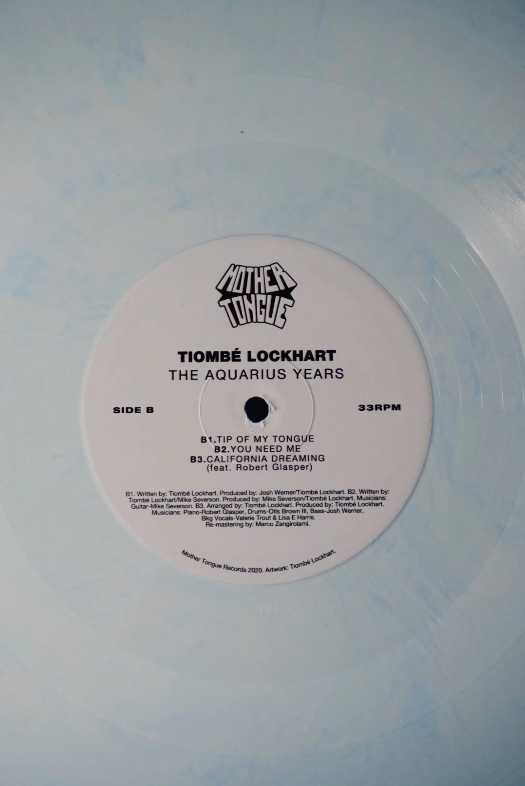 Tiombé Lockhart "The Aquarius Years" LP featuring Robert Glasper - Image 23
