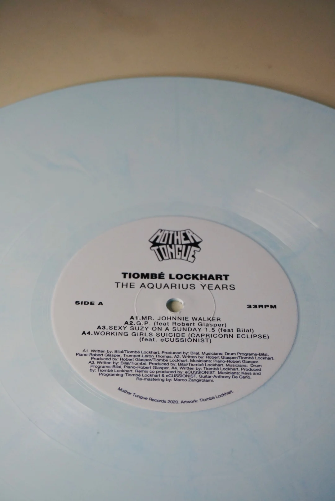 Tiombé Lockhart "The Aquarius Years" LP featuring Robert Glasper - Image 8