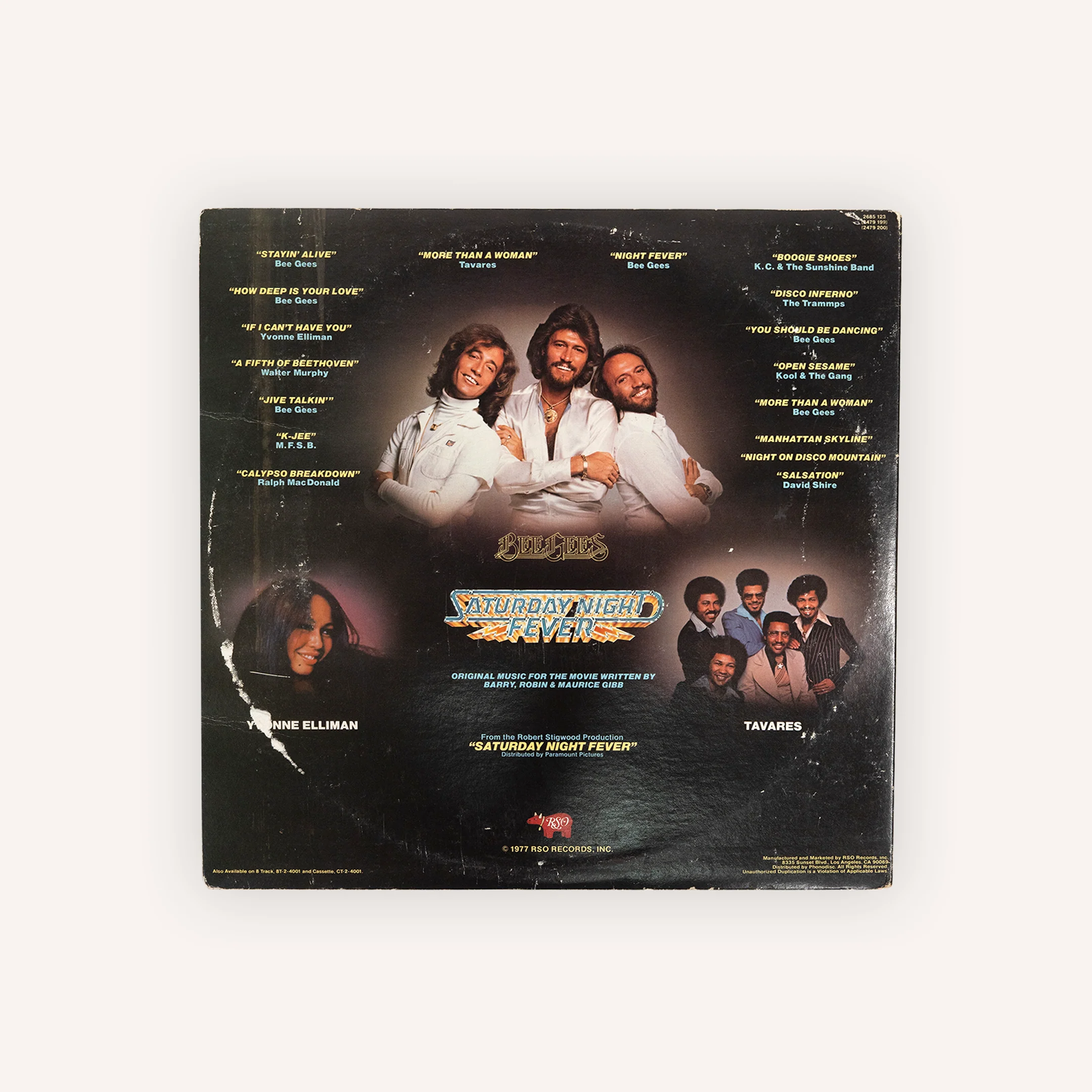 Tom Moulton Signed Saturday Night Fever LP - Image 2