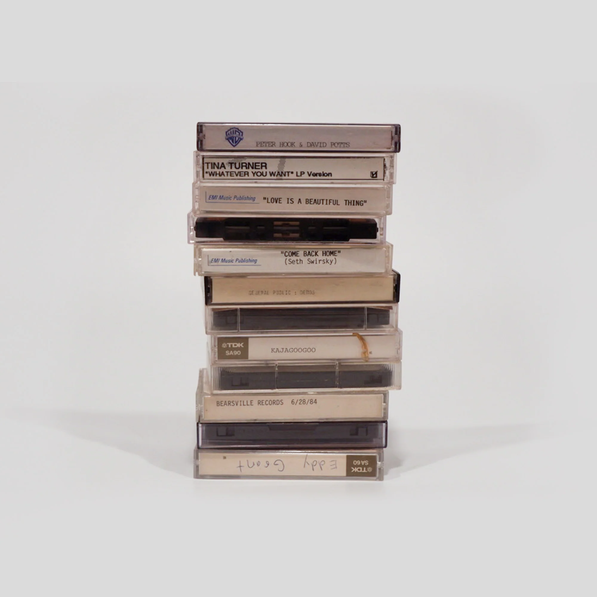 Various Promo Tapes – Label Submissions & Circulating Demos (1980s–1990s)